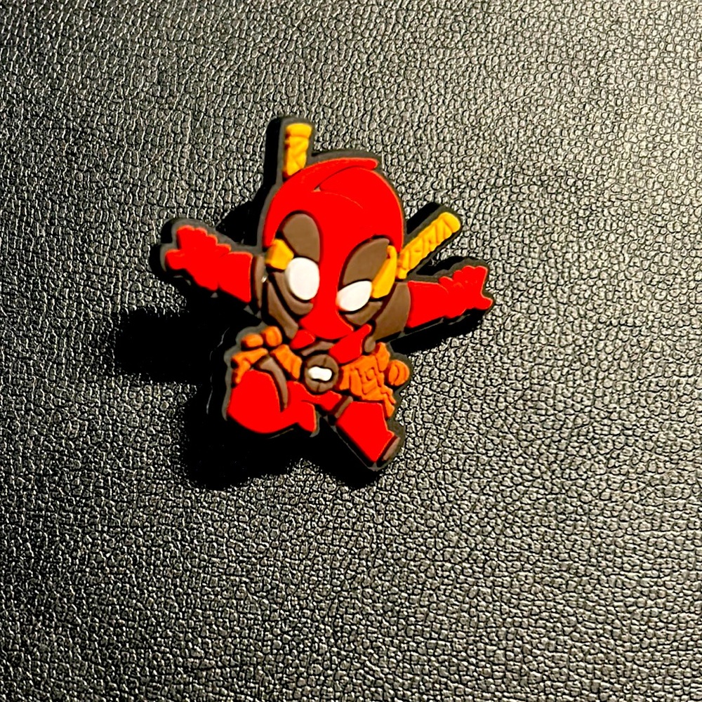 NWOT Deadpool Shoe Charm